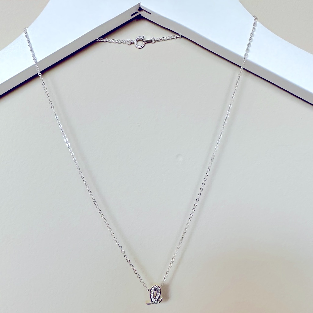 “L” Initial Necklace